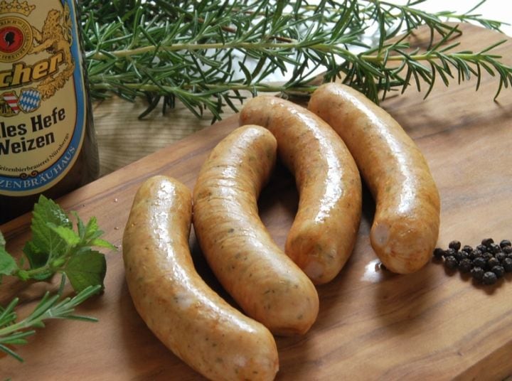 ハーブソーセージ（ポーク粗挽き）（100ｇ/2本程度）