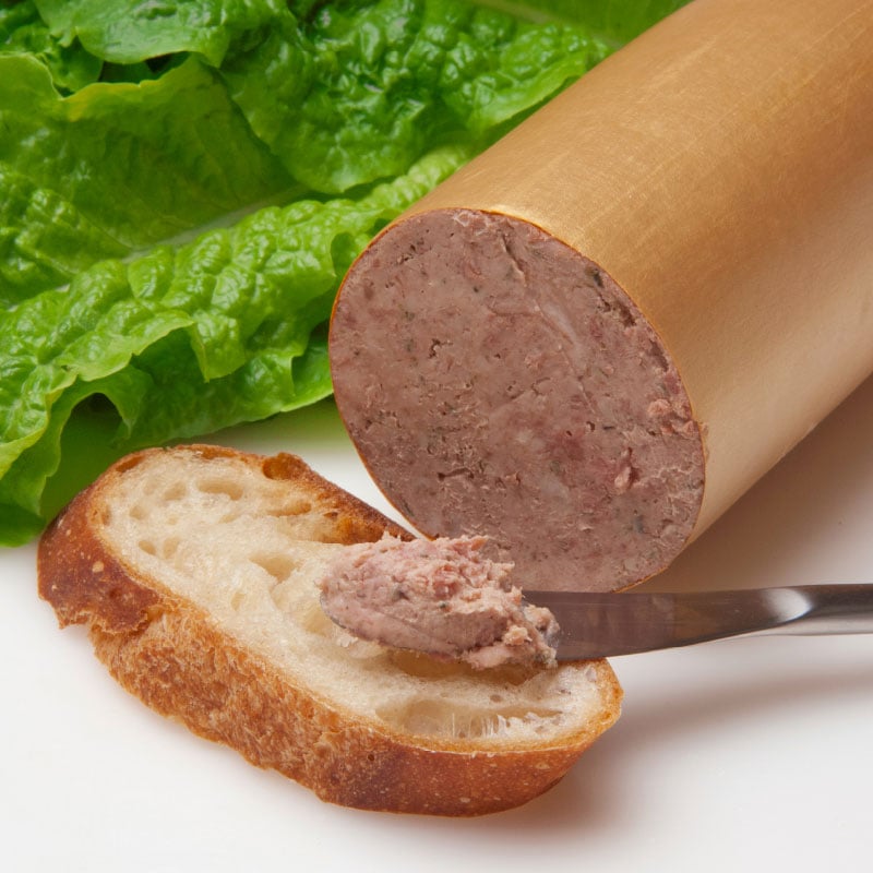 レバーペースト ハーブ 100ｇ 3ｃｍ程度 手づくりハム ソーセージ レバーペースト Br サラミ 発酵ソーセージ クロイツェル