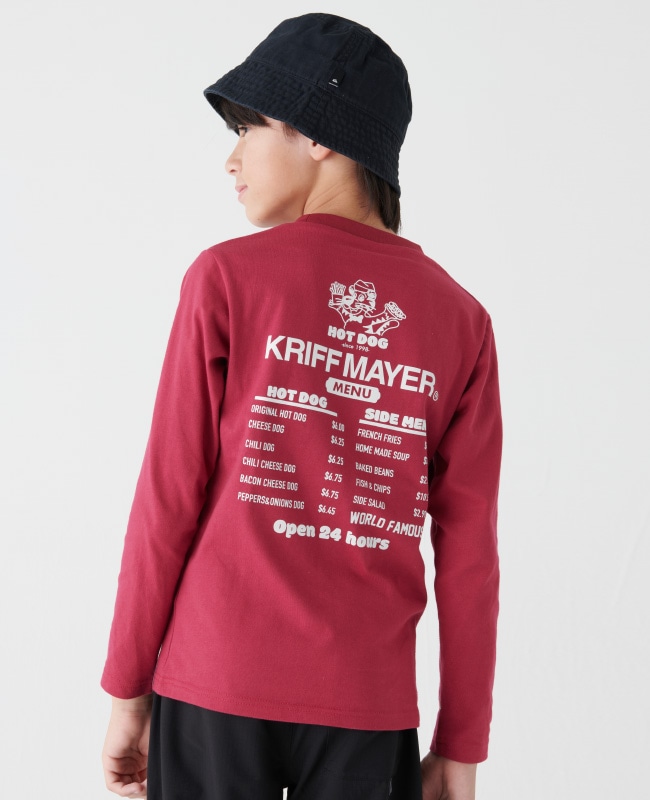 クリフメイヤー[公式] 楽LUCK TEE（HOTDOG） KIDS 2339301K | KRIFF