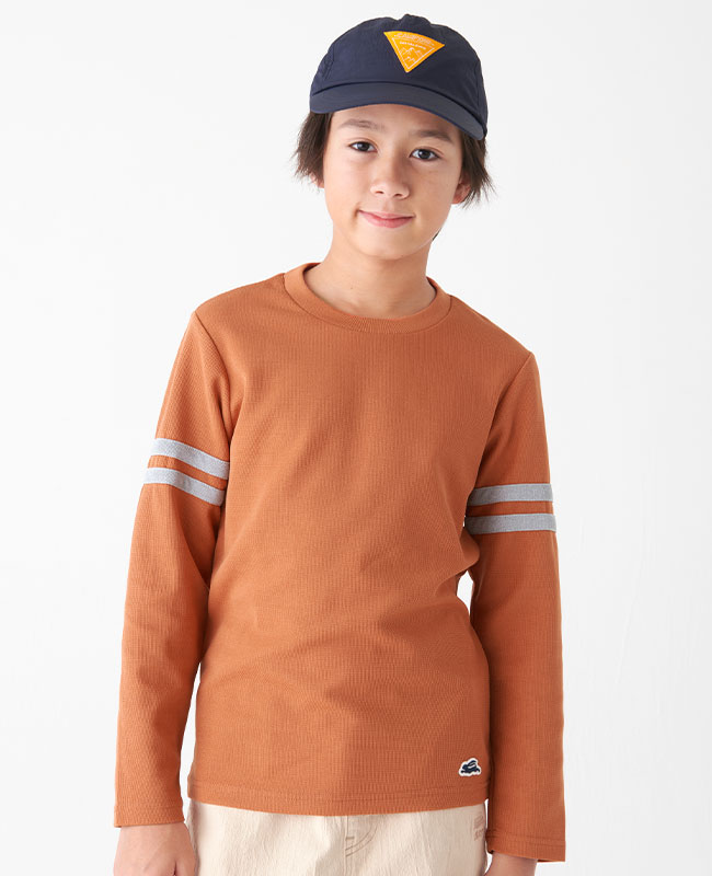 クリフメイヤー[公式] さらっと袖ラインTEE KIDS 2337840K