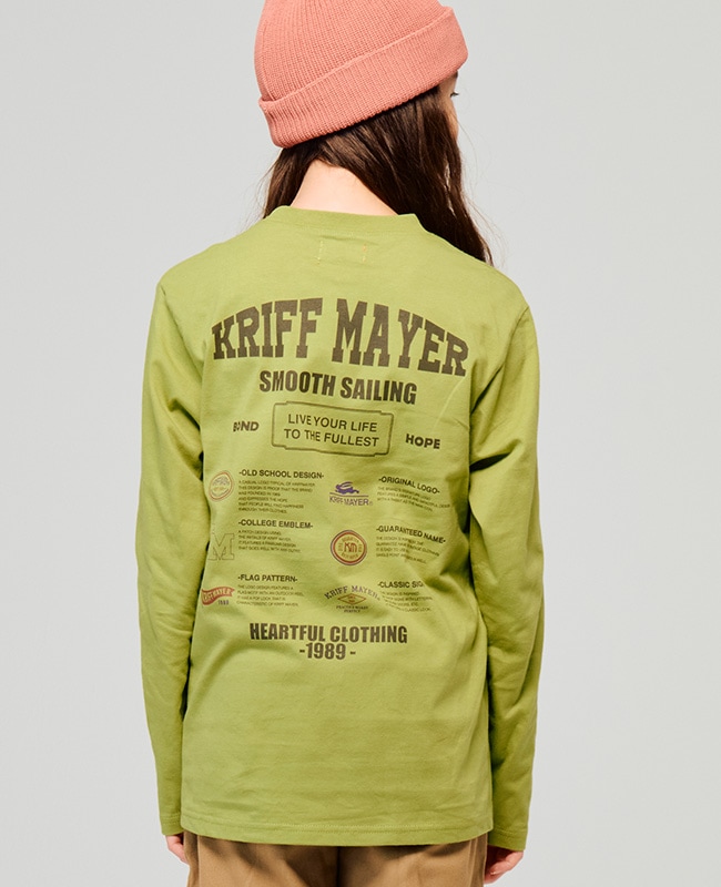 クリフメイヤー[公式] 外遊びイラストロンT(ロゴ) KIDS J2517855