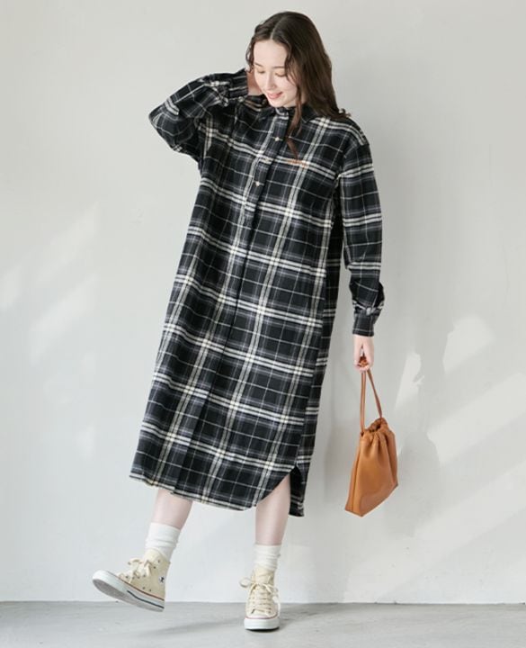 クリフメイヤー[公式] ビエラシャツワンピース LADYS W2516305