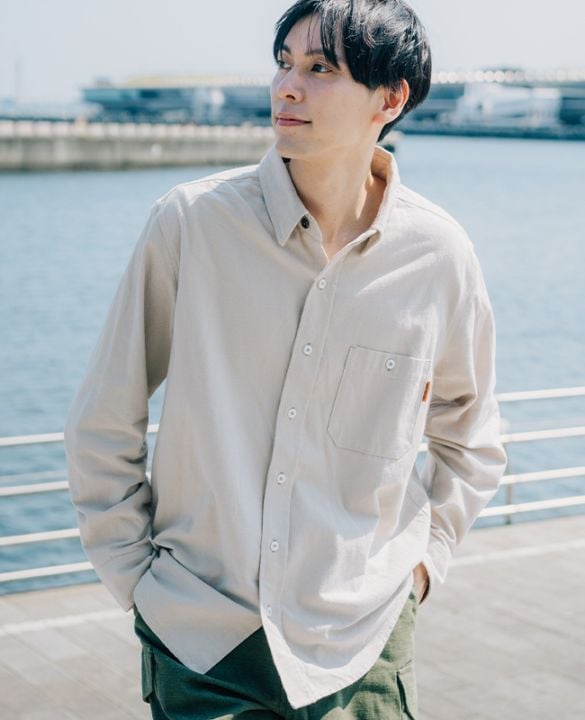 クリフメイヤー[公式] ビエラ無地長袖シャツ 2516301 | MENS メンズ