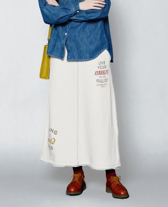 クリフメイヤー[公式] ざっくり裏毛スウェットスカート LADYS W2517837