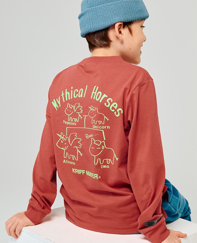 クリフメイヤー[公式] ぬくテクロンT（ペガサス） KIDS J2515611