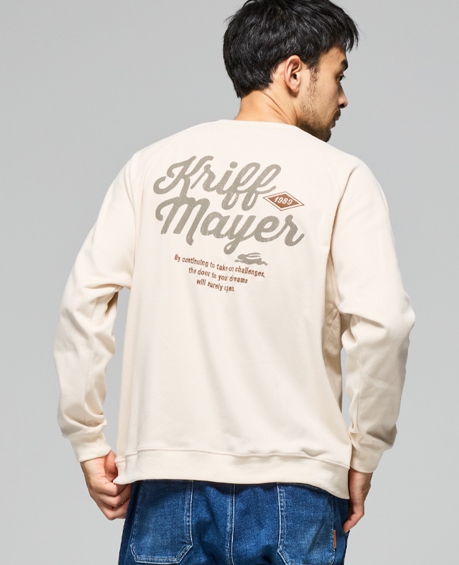 クリフメイヤー[公式] もちのび刺繍ラグランロンT MENS 2515601