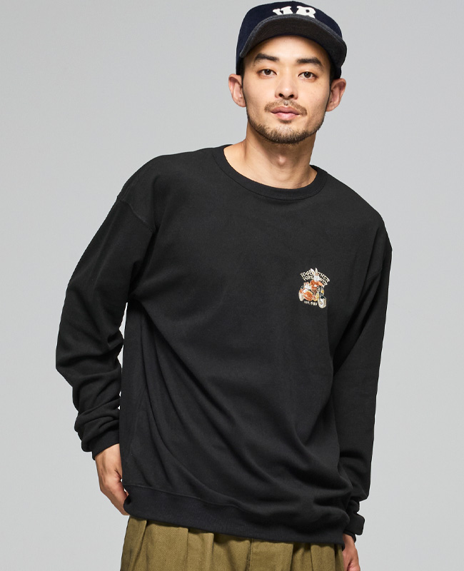 クリフメイヤー[公式] もちのび刺繍ロンT MENS 2515600
