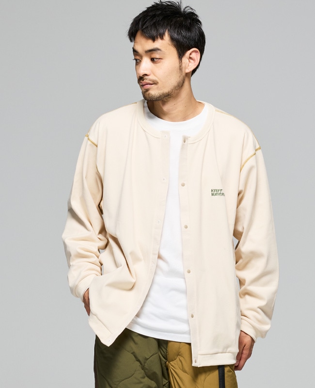 クリフメイヤー[公式] もちのびスナップカーデ MENS 2515603