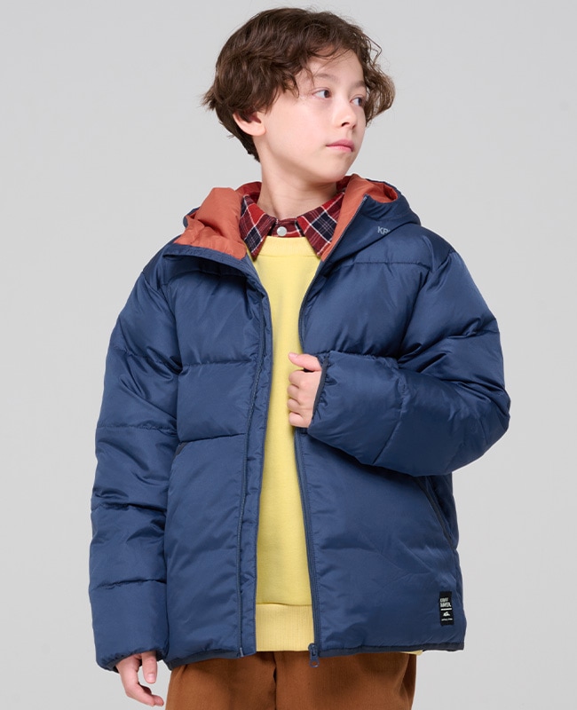 クリフメイヤー[公式] ミクスチャーダウンジャケット KIDS J2527001