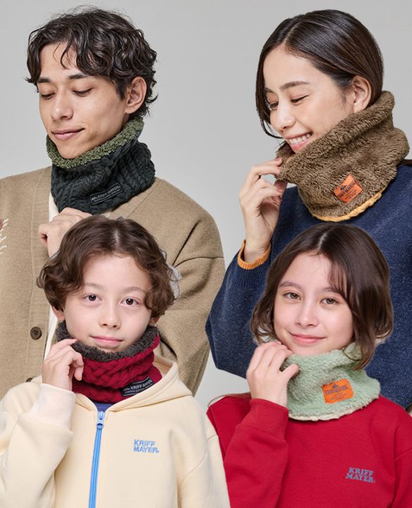 クリフメイヤー[公式] モコネックウォーマー KIDS MENS LADYS J2527103