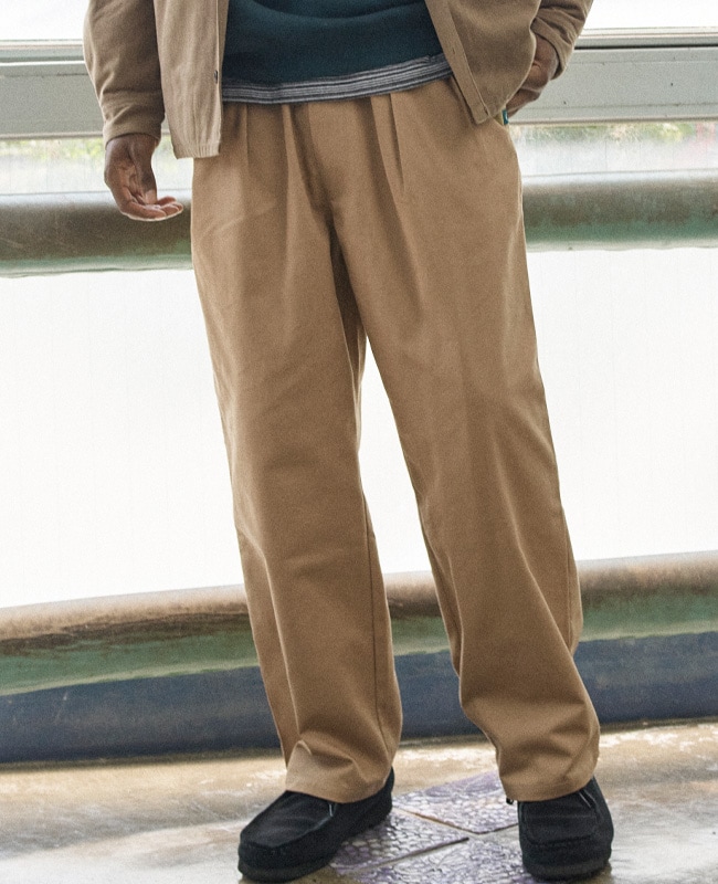 Bukta 2タックイージーワイドチノ MENS BU2525132