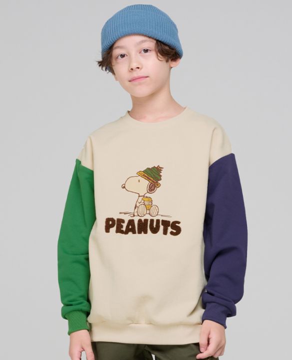 クリフメイヤー[公式] スヌーピー裏起毛スウェット KIDS J2527832