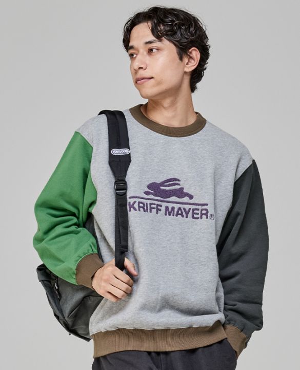 クリフメイヤー[公式] サガラ刺繍裏起毛クルー(ロゴ) 2523103