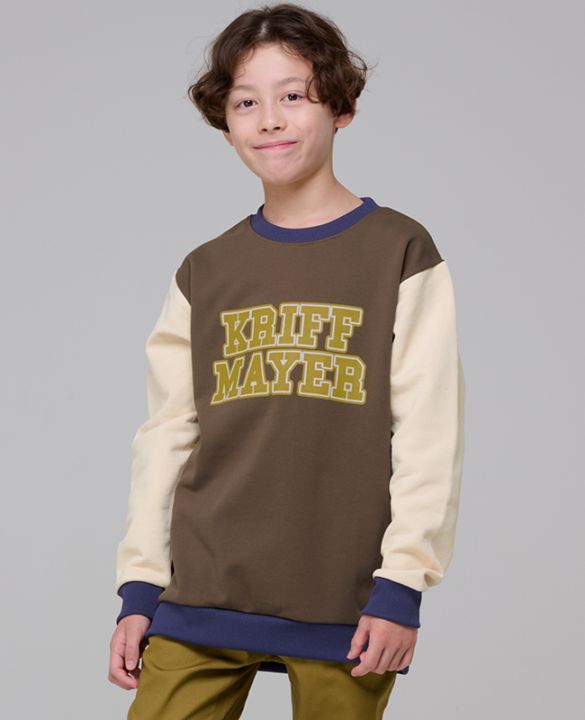 クリフメイヤー[公式] 裏起毛クルー(KM) KIDS J2527834