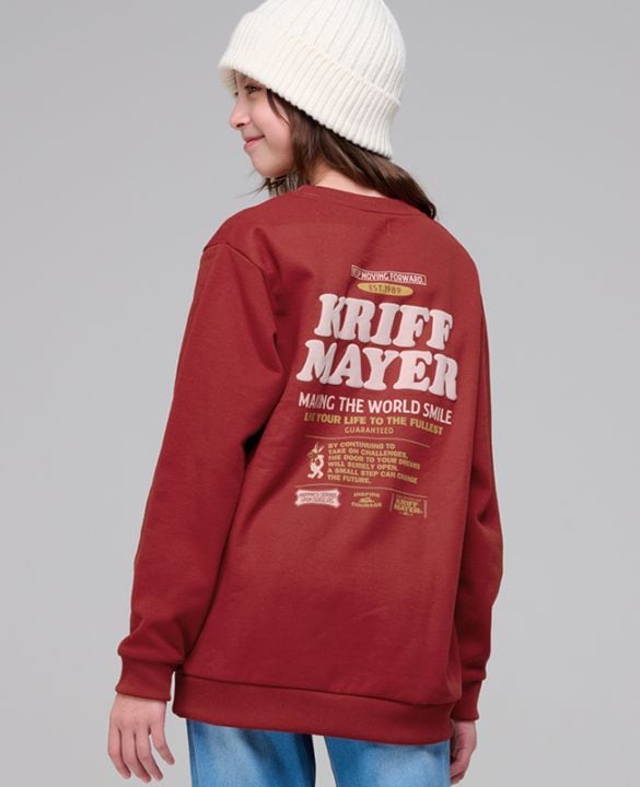 クリフメイヤー[公式] 裏起毛クルー(クリフラビット) KIDS J2527833