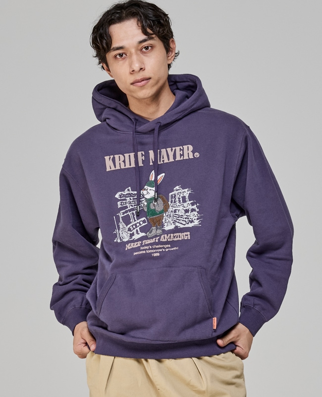 クリフメイヤー[公式] 裏起毛パーカー(ラビット) MENS 2523105