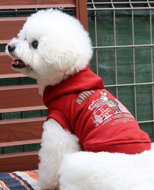 クリフメイヤー[公式] 裏起毛パーカー(ラビット) DOG D2527814