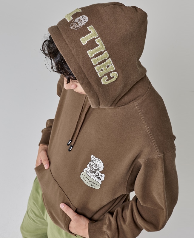 クリフメイヤー[公式] チルタイム裏起毛パーカー(フードロゴ) MENS 2523109