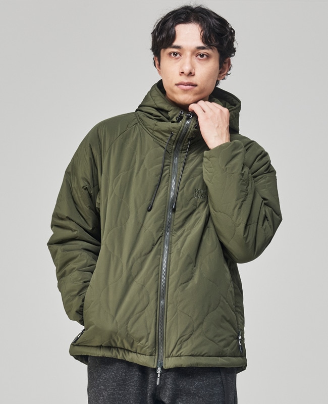 クリフメイヤー[公式] キルティングフードジャケット MENS 2525105