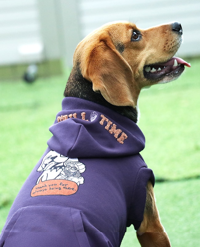 クリフメイヤー[公式] チルタイム裏起毛パーカー DOG D2527815
