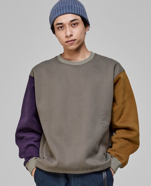 クリフメイヤー[公式] 裏起毛レトロカラークルー 2527200 | MENS