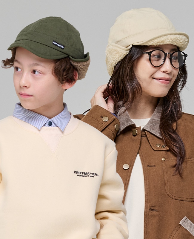 クリフメイヤー[公式] 裏ボアフライトキャップ LADYS KIDS J2521902