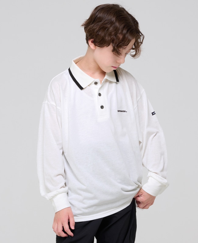 クリフメイヤー[公式] スクール長袖ポロシャツ KIDS J2537825 | KIDS