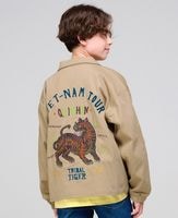 【45rpm BOYS】ベージュジャケット フリーサイズ クリフメイヤー[公式] スーベニアベトジャン KIDS J2535122 | KIDS