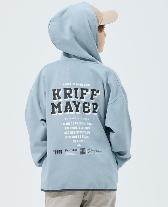 クリフメイヤー[公式] 軽テックジップパーカー KIDS J2537829