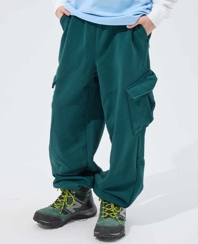 クリフメイヤー[公式] 楽々ゆったりカーゴパンツ KIDS J2537842