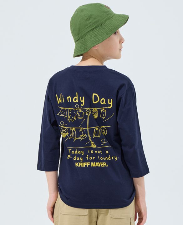 KIDS キッズ,Tシャツ,5・7分・長袖Tシャツ | KRIFF MAYER