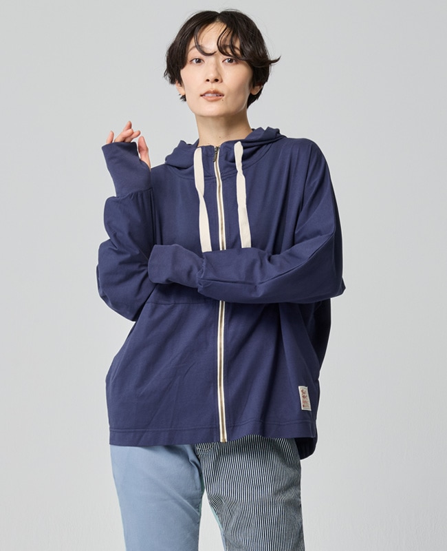 クリフメイヤー[公式] 冷涼UVカットドルマンパーカー LADYS W2547814