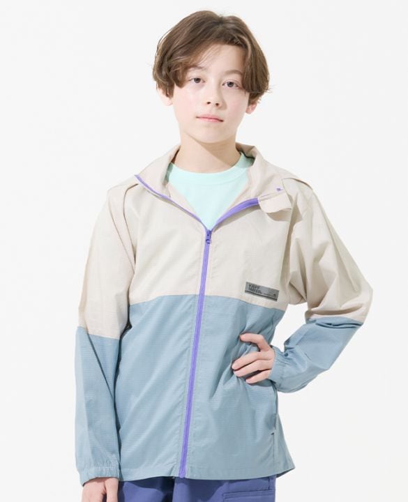 クリフメイヤー[公式] さらさらエアーフードジャケット KIDS J2547825
