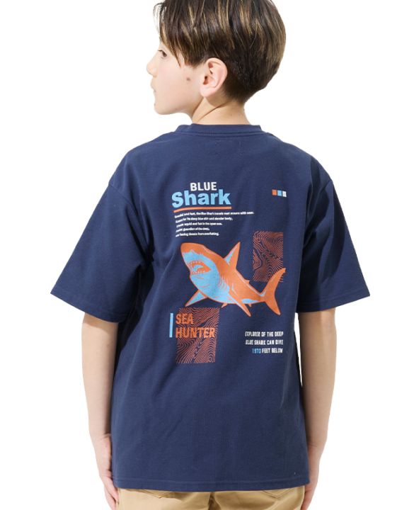クリフメイヤー[公式] 涼タッチシャリT(サメ) KIDS J2547835
