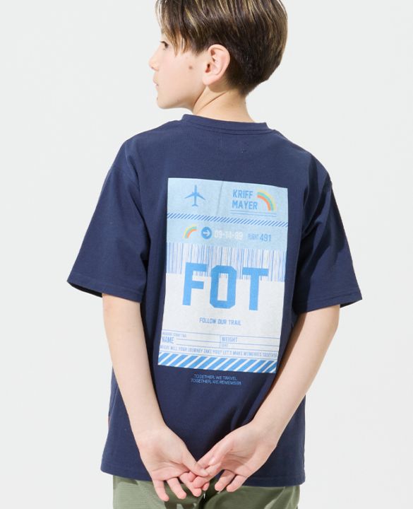 クリフメイヤー[公式] 涼タッチシャリT(虹) KIDS J2547836