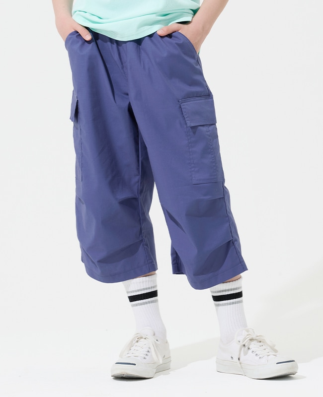 クリフメイヤー[公式] ゆるクロップドカーゴパンツ KIDS J2547101