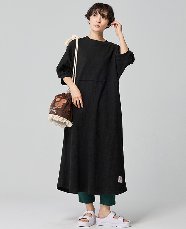 クリフメイヤー[公式] 楊柳カットソーワンピース LADYS W2547203