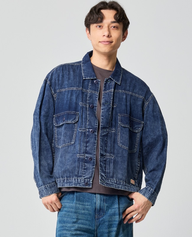 クリフメイヤー[公式] エアーライトデニムジャケット MENS 2545101