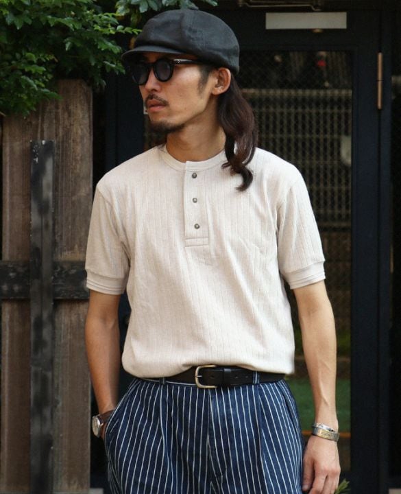 クリフメイヤー[公式] 針抜きヘンリーネックT MENS 2545102