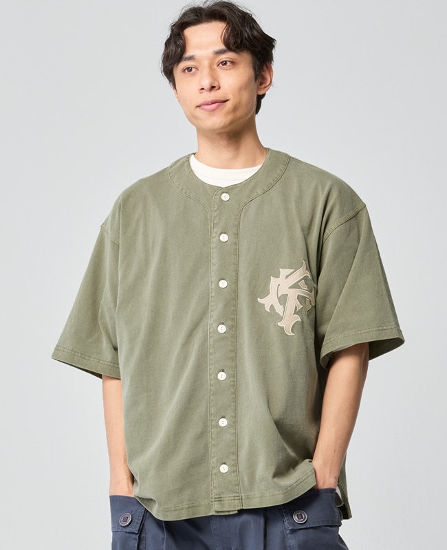 クリフメイヤー[公式] ピグメントベースボールシャツ MENS 2547200