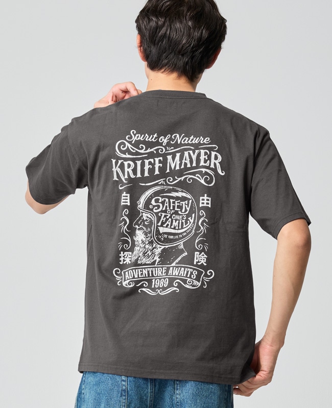 クリフメイヤー[公式] プリント半袖T(バイカー) MENS 2546303