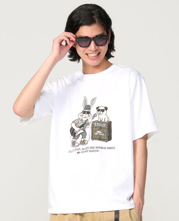 クリフメイヤー[公式] クリフラビット半袖Tシャツ(ギター) 2556300