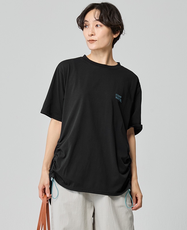クリフメイヤー[公式] COOL MAXドロストギャザーTシャツ LADYS W2547816