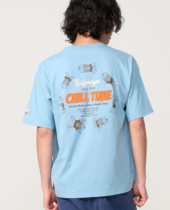 クリフメイヤー[公式] ウェットプロテクト刺繍Tシャツ(サークル) 2557806