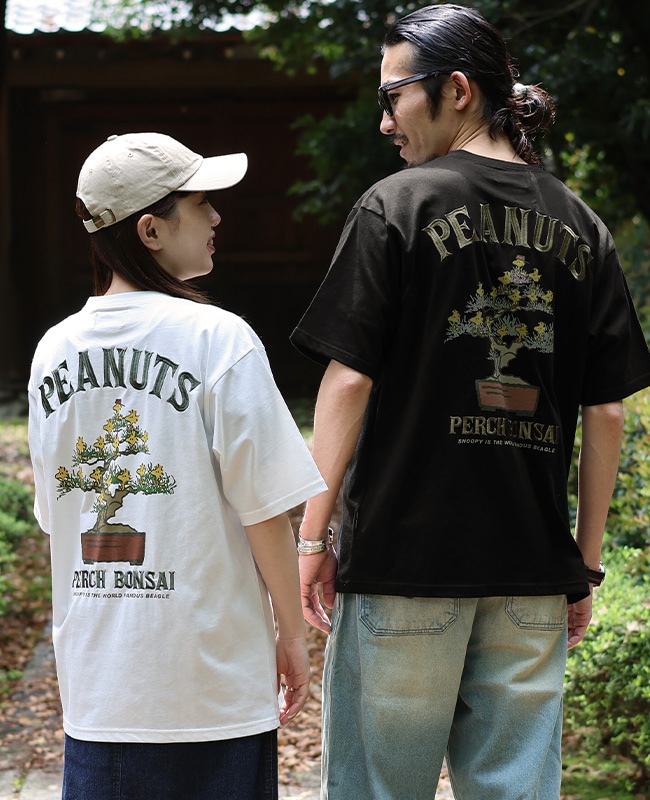 クリフメイヤー[公式] スヌーピー刺繍T(盆栽) MENS 2627800