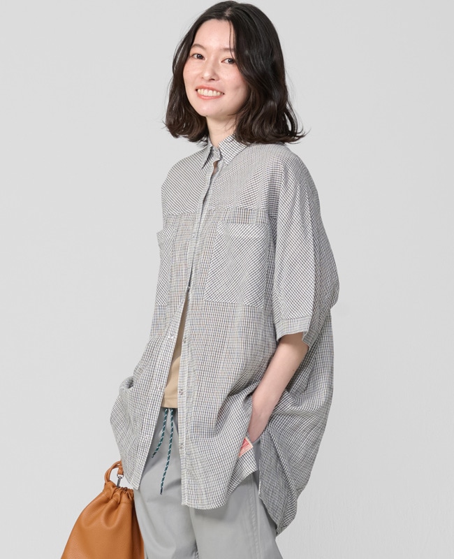 クリフメイヤー[公式] スズシゲワイドシアーシャツ LADYS W2557205