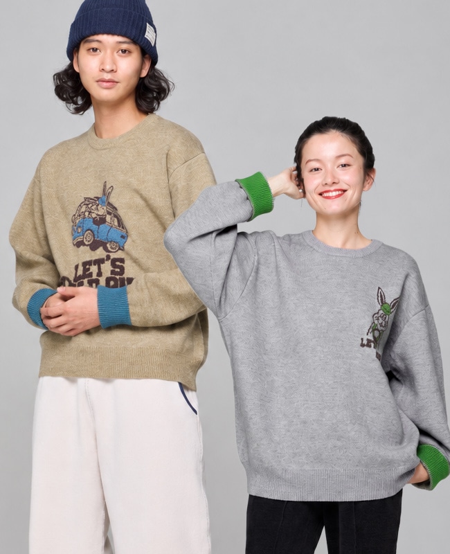クリフメイヤー[公式] もちのびニット(ラビット) MENS LADYS 2623101
