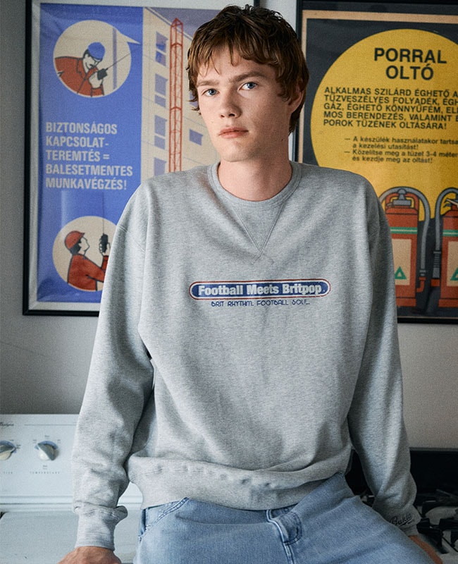 ヘビー裏毛クルー（Football） MENS BU2625138