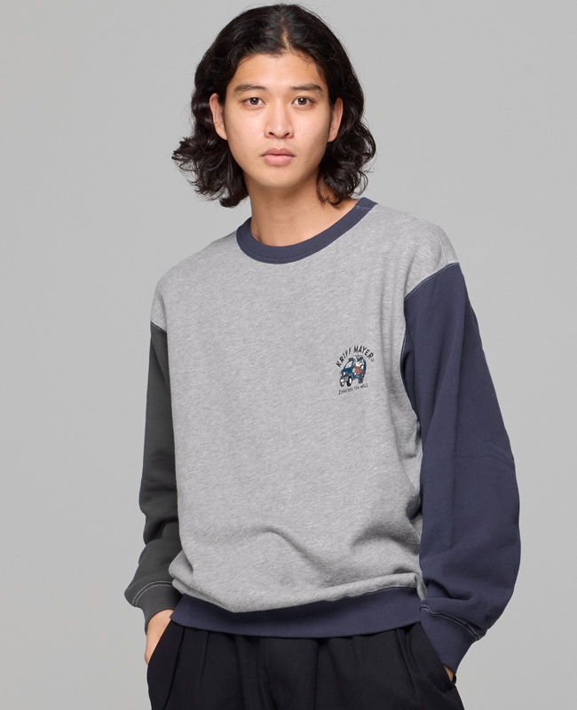 クリフメイヤー[公式] 裏起毛クルー(クリフラビット) MENS 2623105