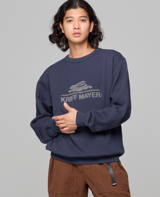 クリフメイヤー[公式] サガラ刺繍裏起毛クルー(ロゴ) MENS 2623104